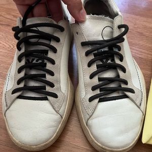 Y3 leather sneaker